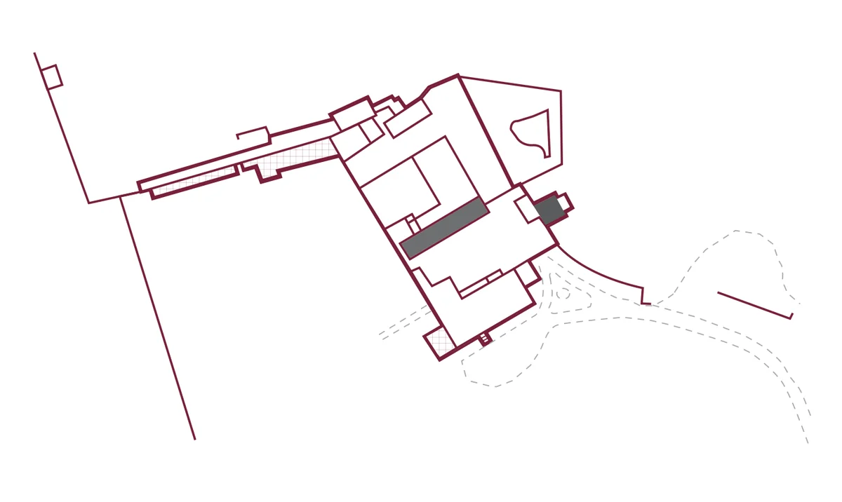 Plan of Horsforth Hall Park in 1890