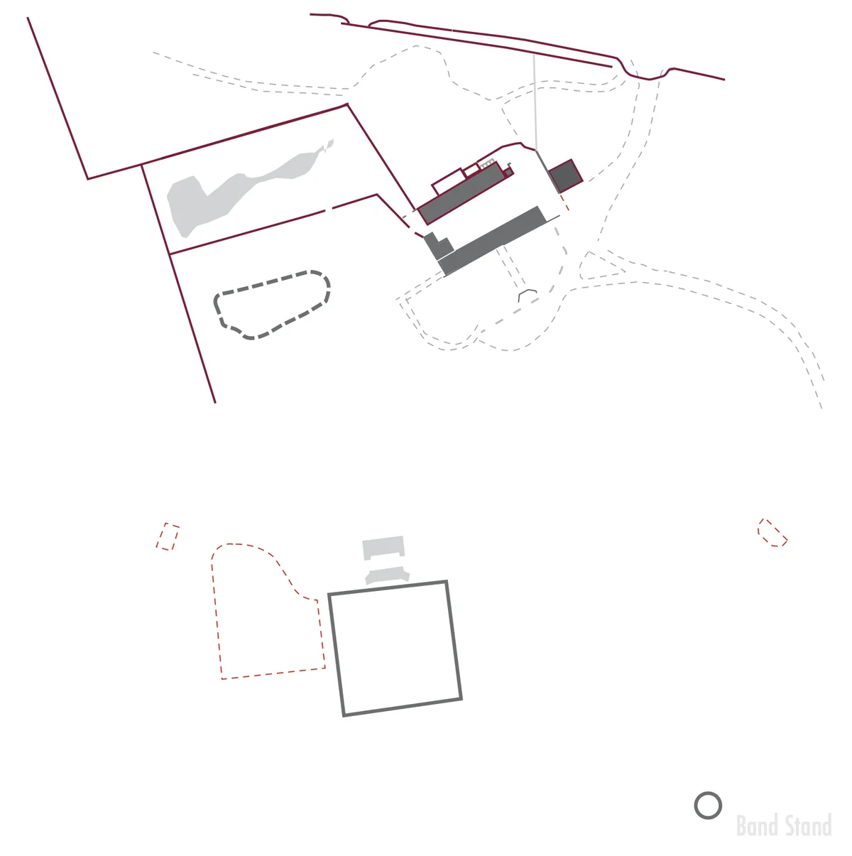 Plan of Horsforth Hall Park in 2026