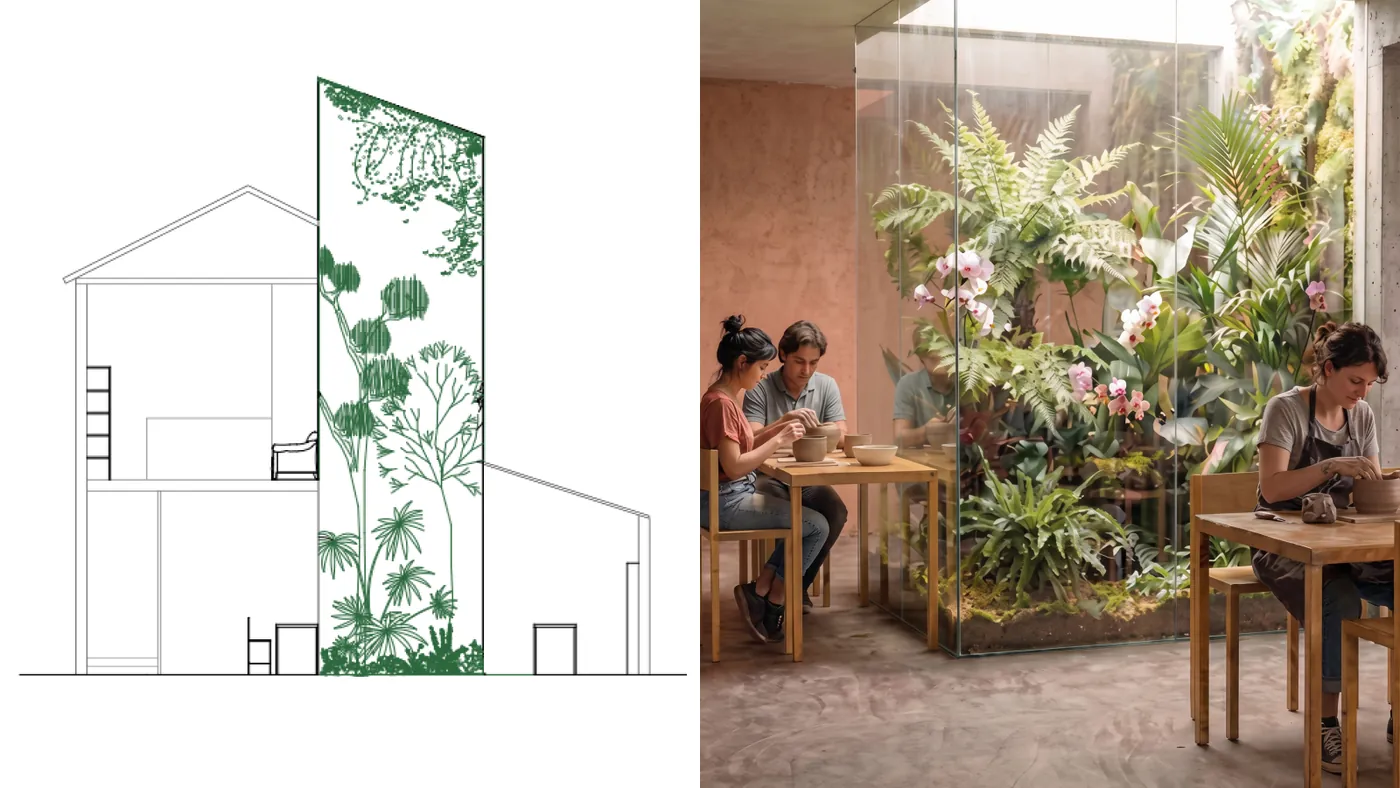 Nurture Nature, a student concept by Nia Walker, Leeds Beckett University